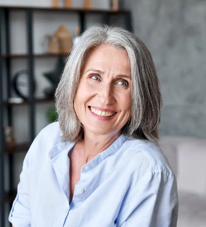 Happy Female Dental Patient